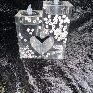 Poker Night - Illuminate Your Love Custom Candle Holders – One-of-a-Kind!